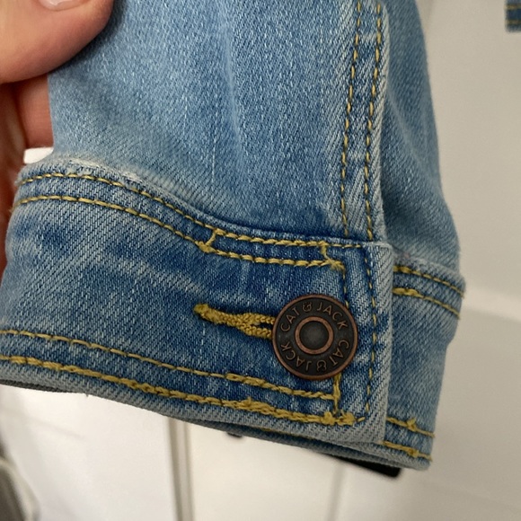 EUC girls size 7/8 denim jacket - Picture 4 of 9